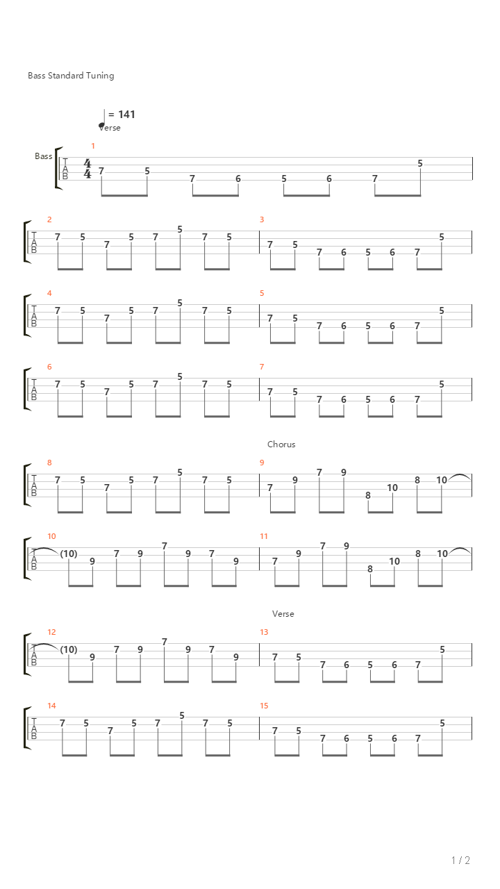 Fascist吉他谱