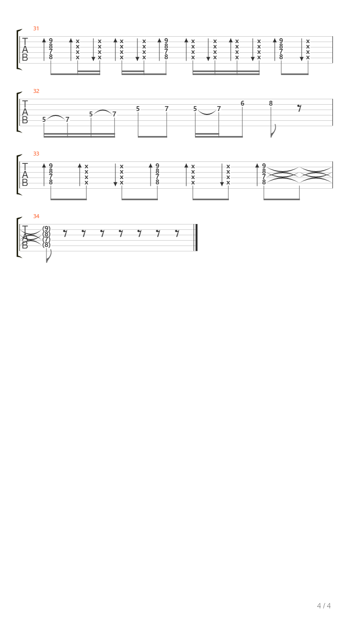 West Germany吉他谱