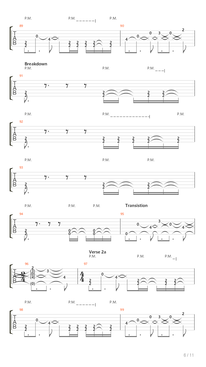 Cascade Locks吉他谱