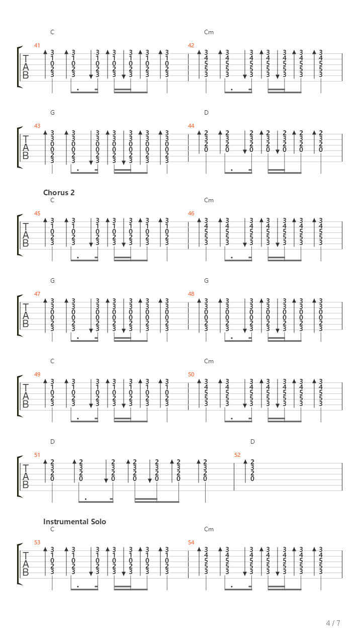 Langit吉他谱