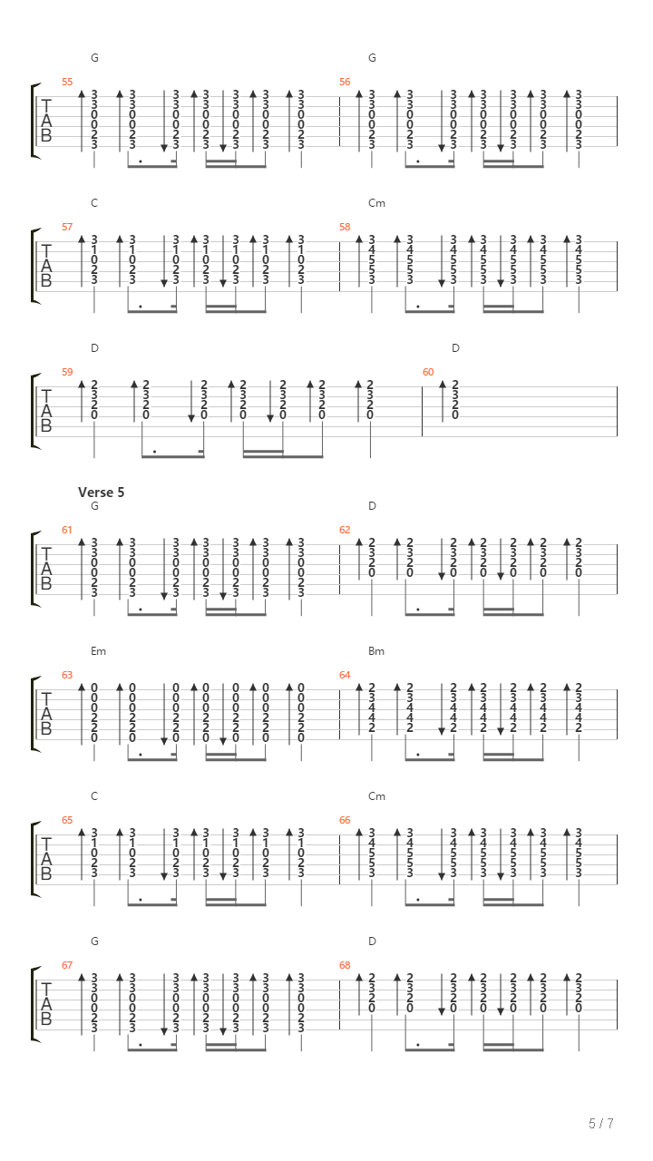 Langit吉他谱