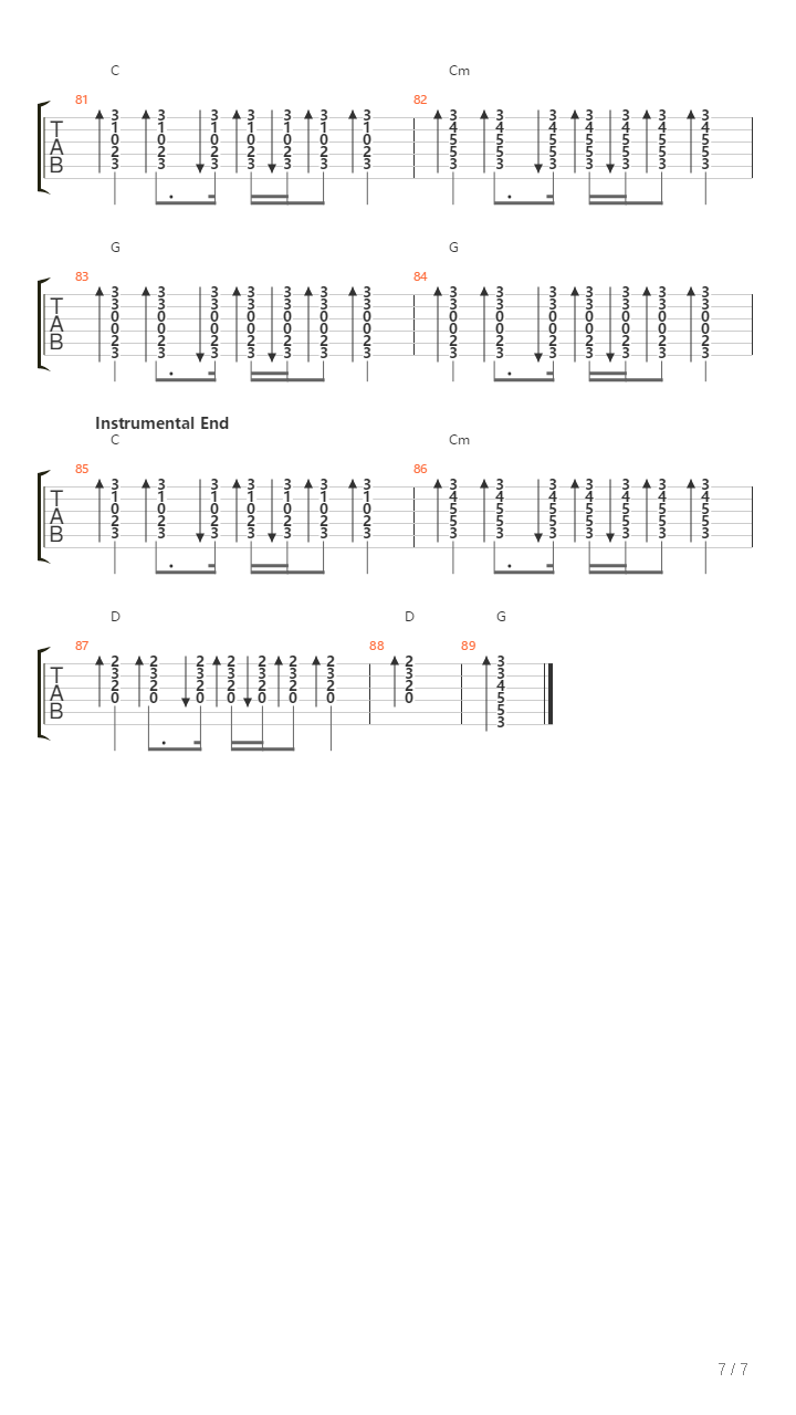 Langit吉他谱