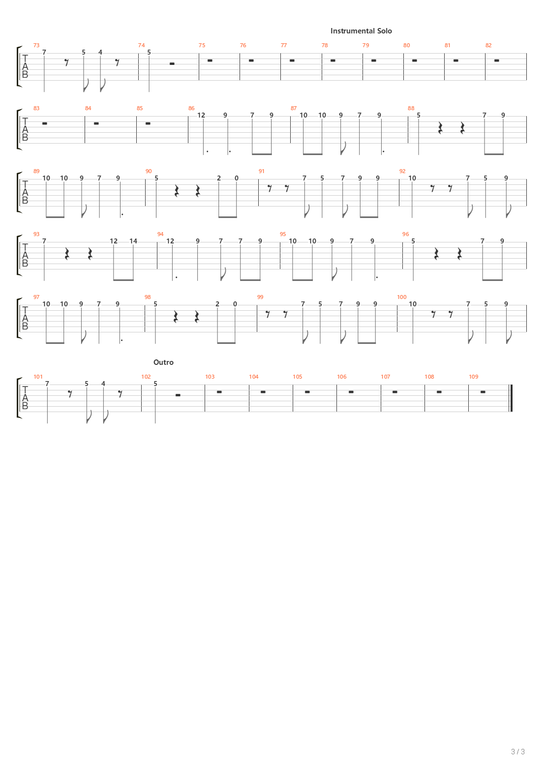 Sine Sine吉他谱