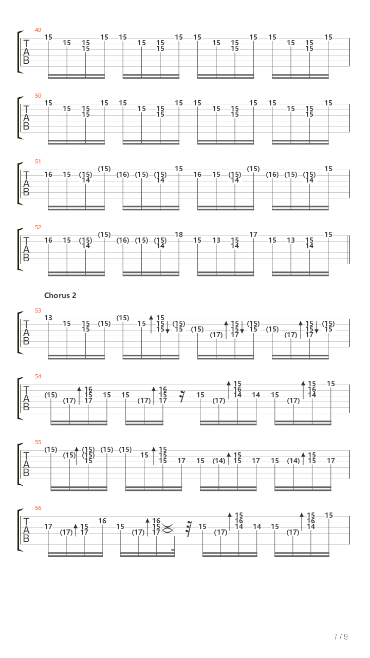 Words Remain吉他谱