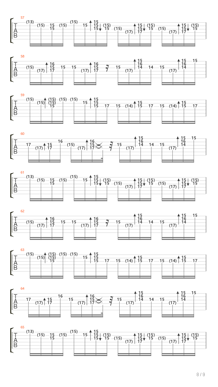 Words Remain吉他谱
