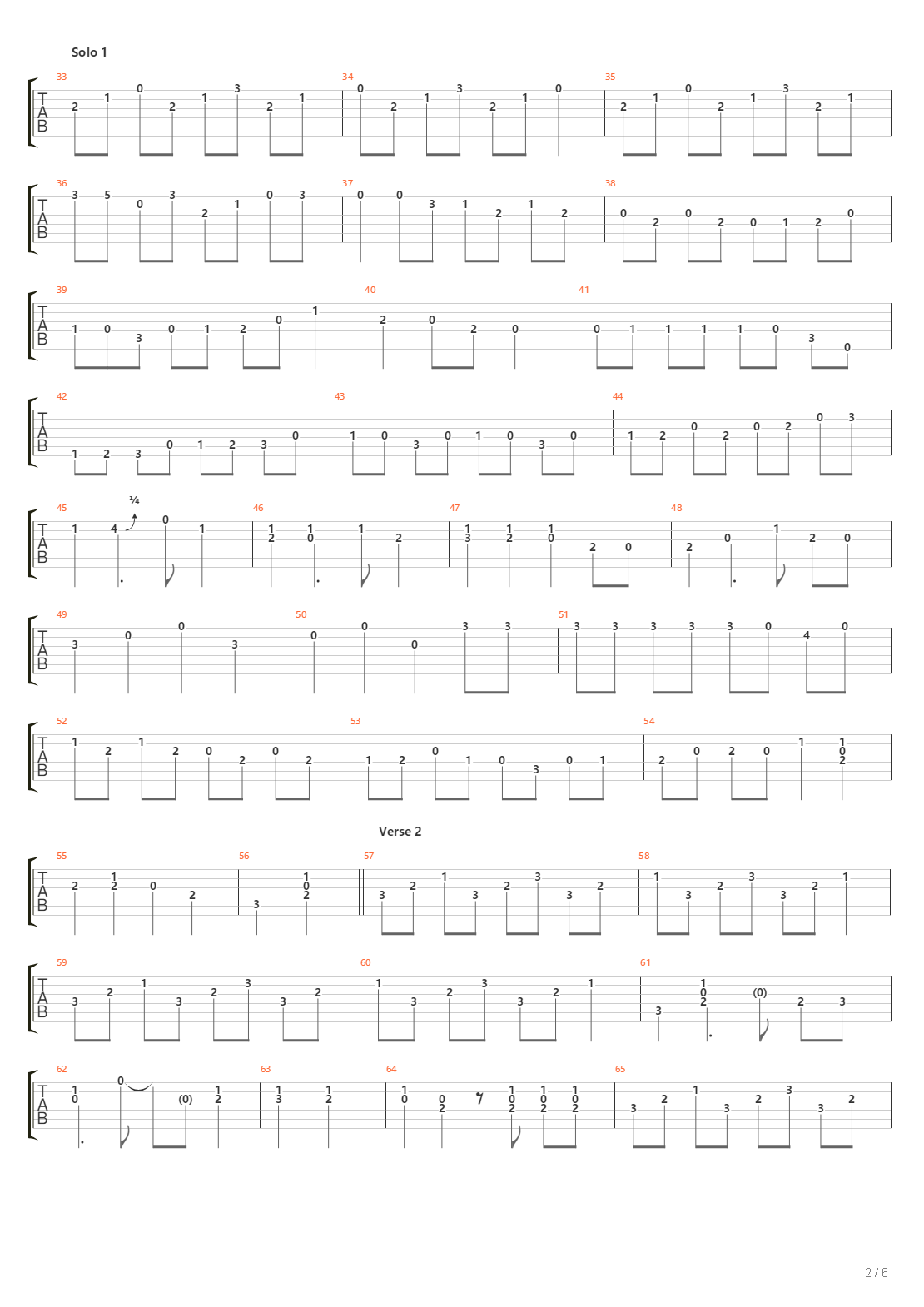 White Freightliner Blues吉他谱