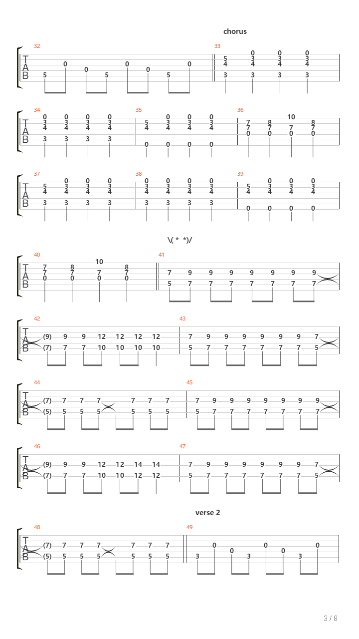 Leaving Without Us吉他谱