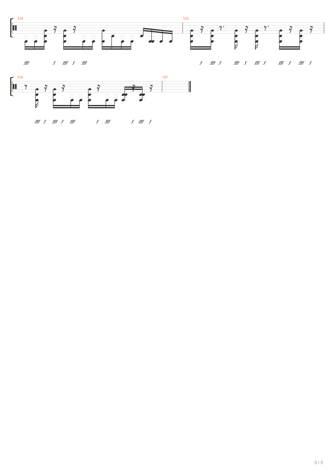 Destroy吉他谱