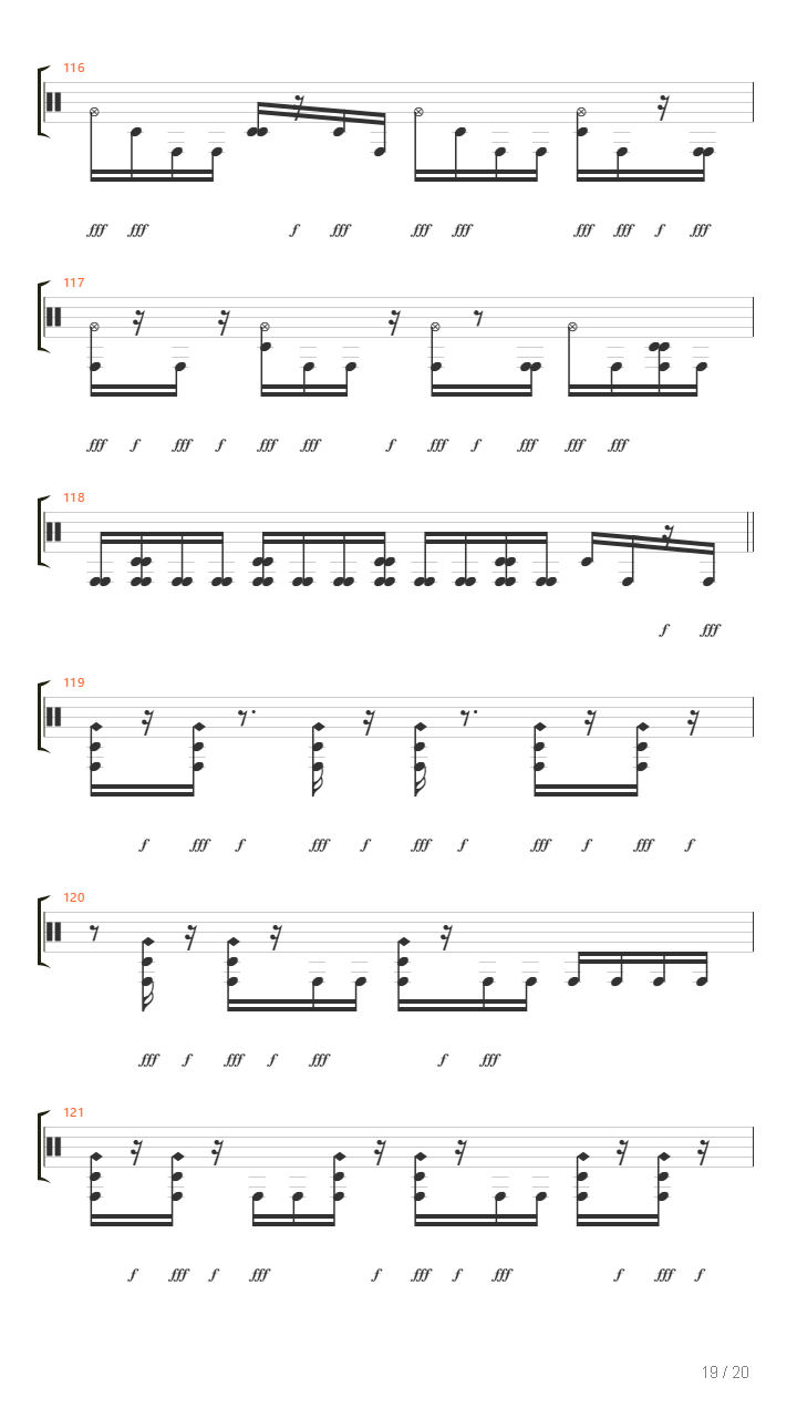 Destroy吉他谱