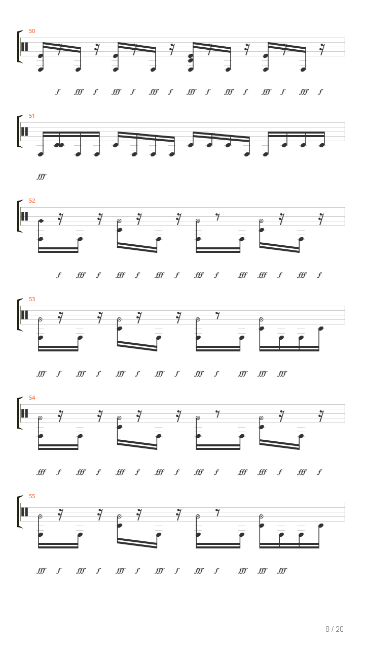 Destroy吉他谱