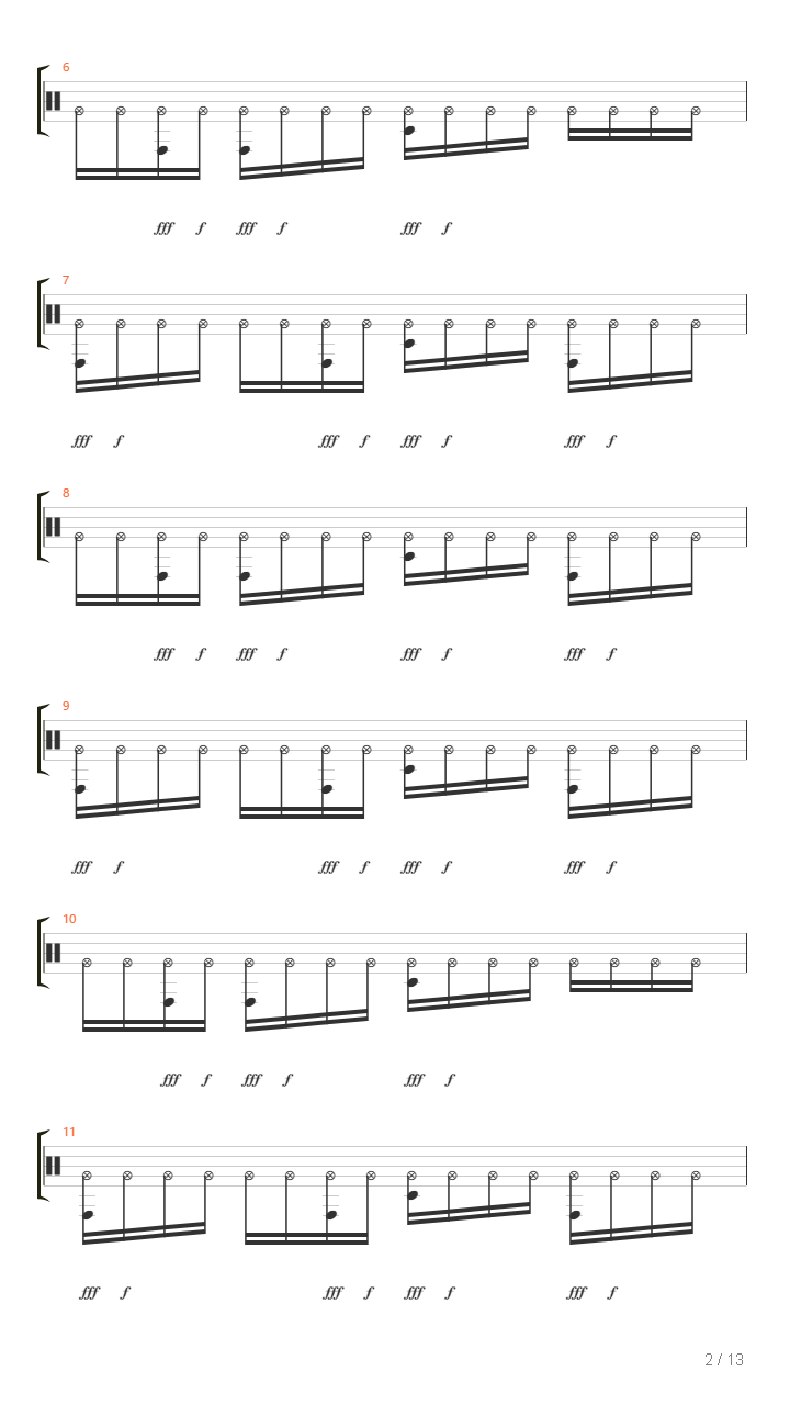 Intro吉他谱