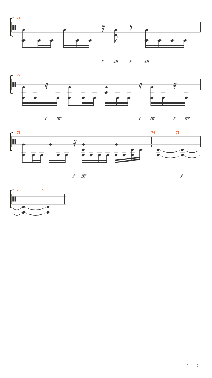 Intro吉他谱