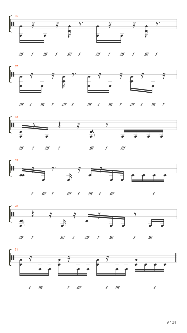 Shade吉他谱