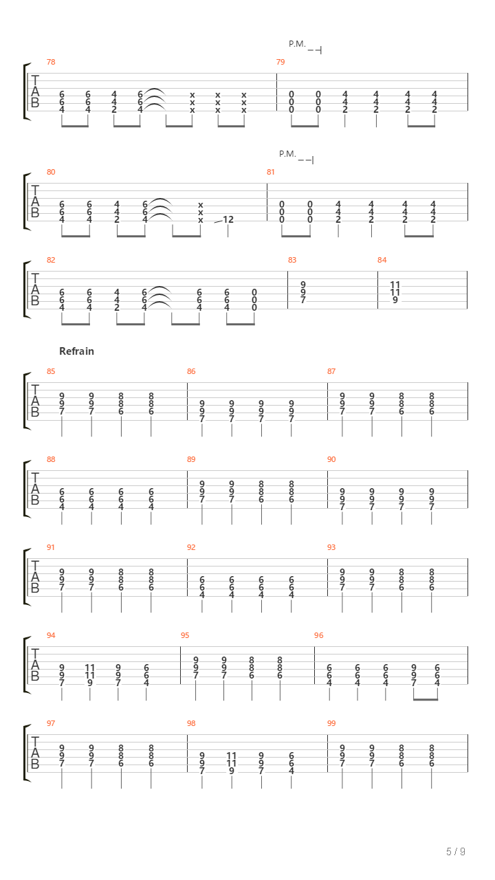 Dawn Of The Dead吉他谱