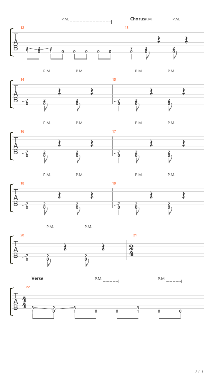 Burn吉他谱