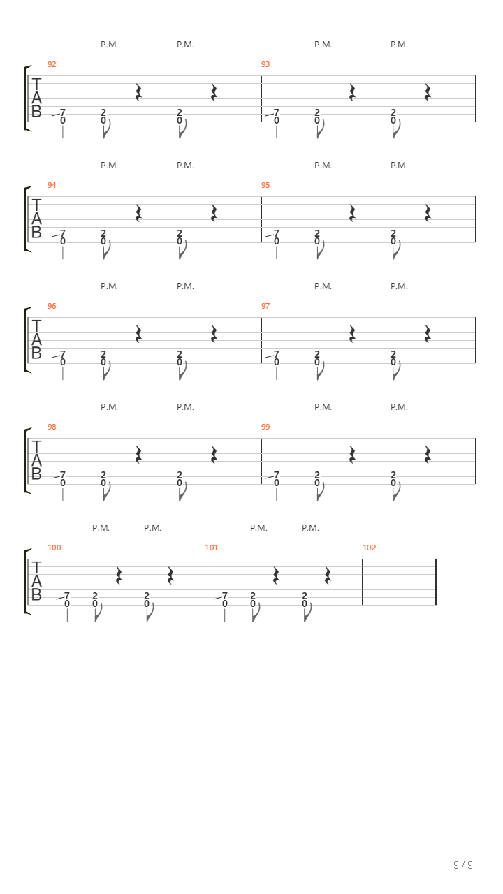 Burn吉他谱