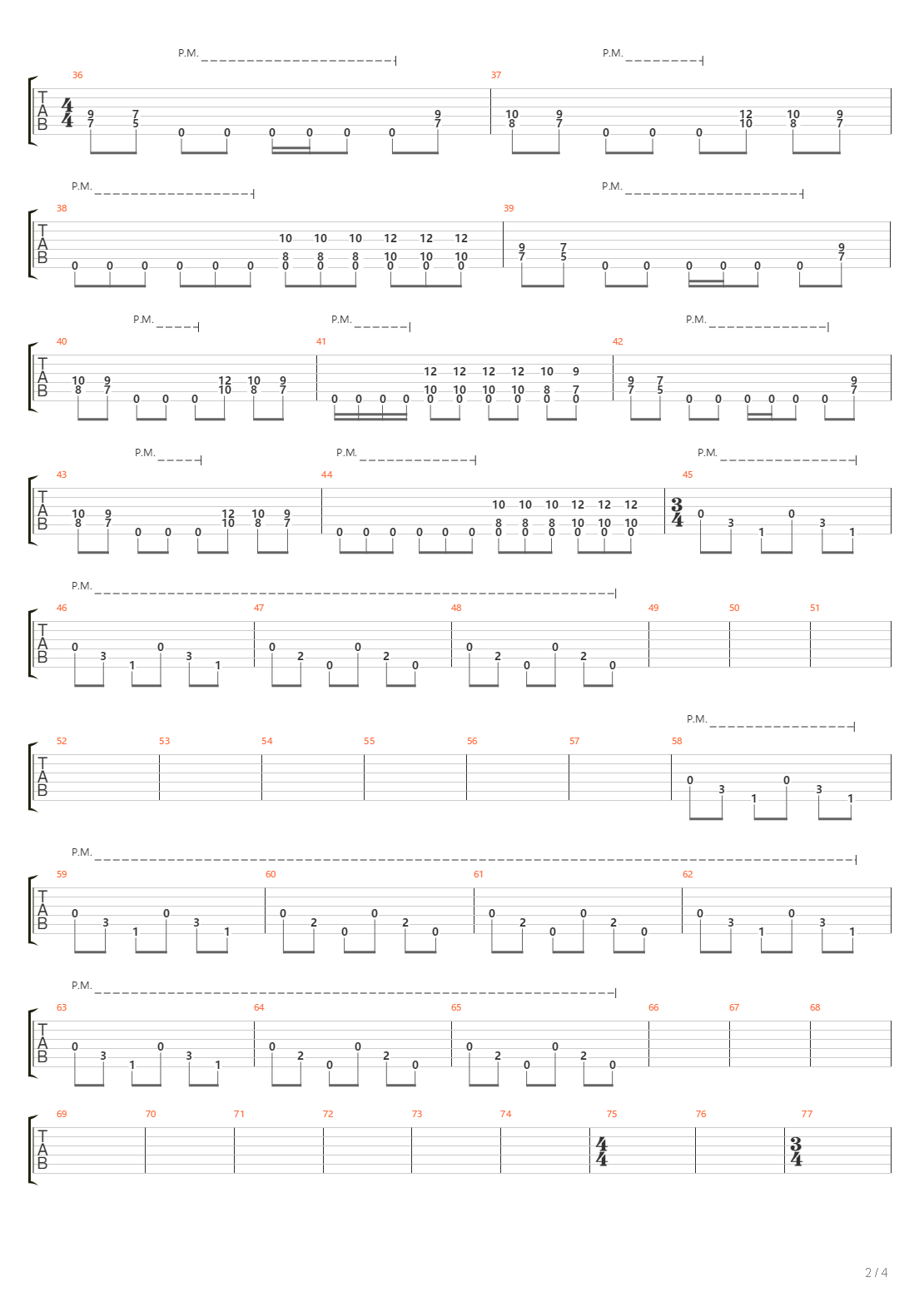 5吉他谱