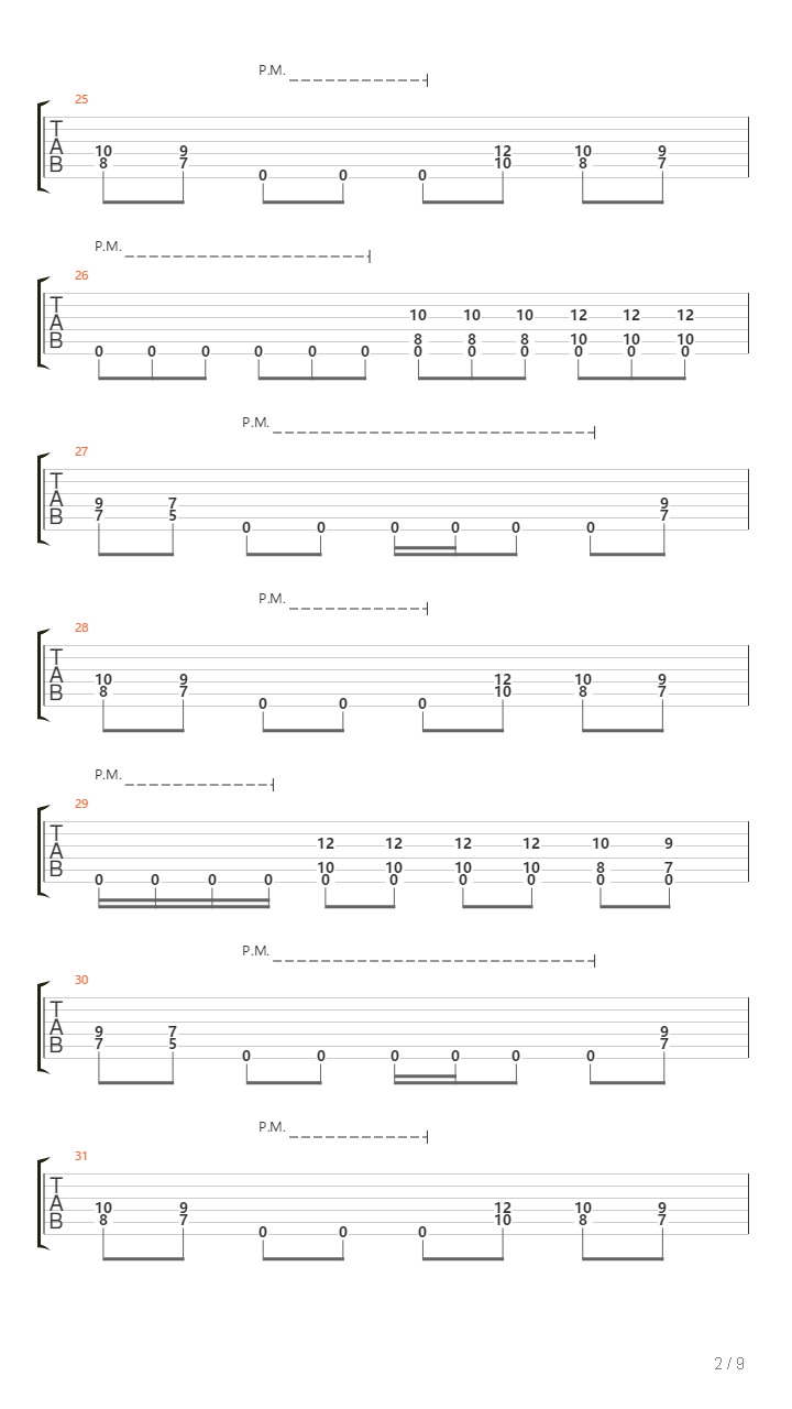 5吉他谱