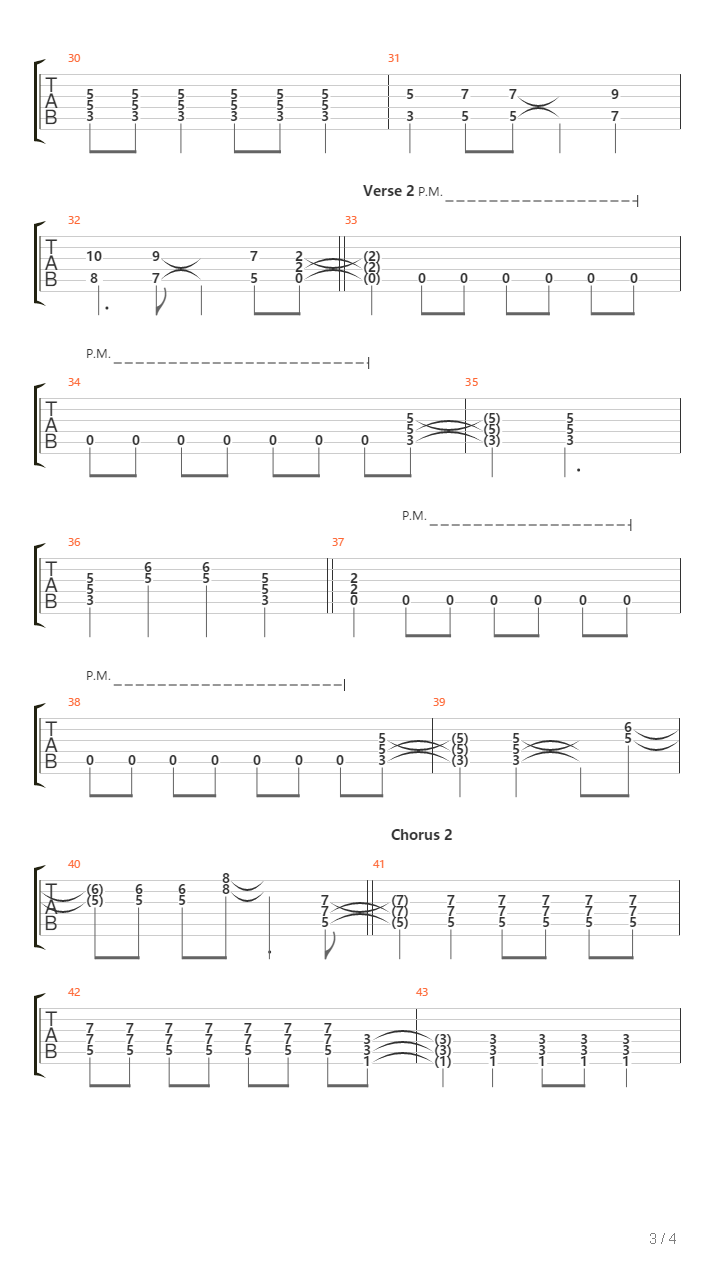 Two On Glue吉他谱