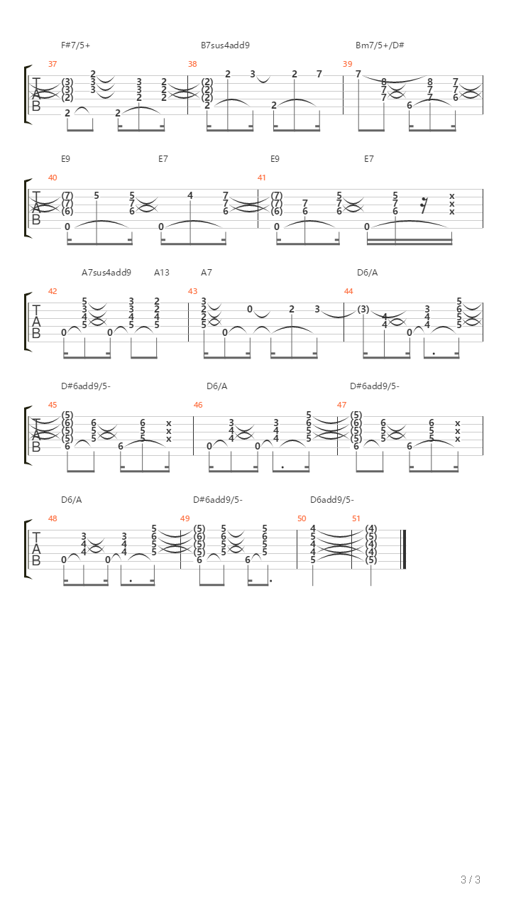 Tristeza吉他谱