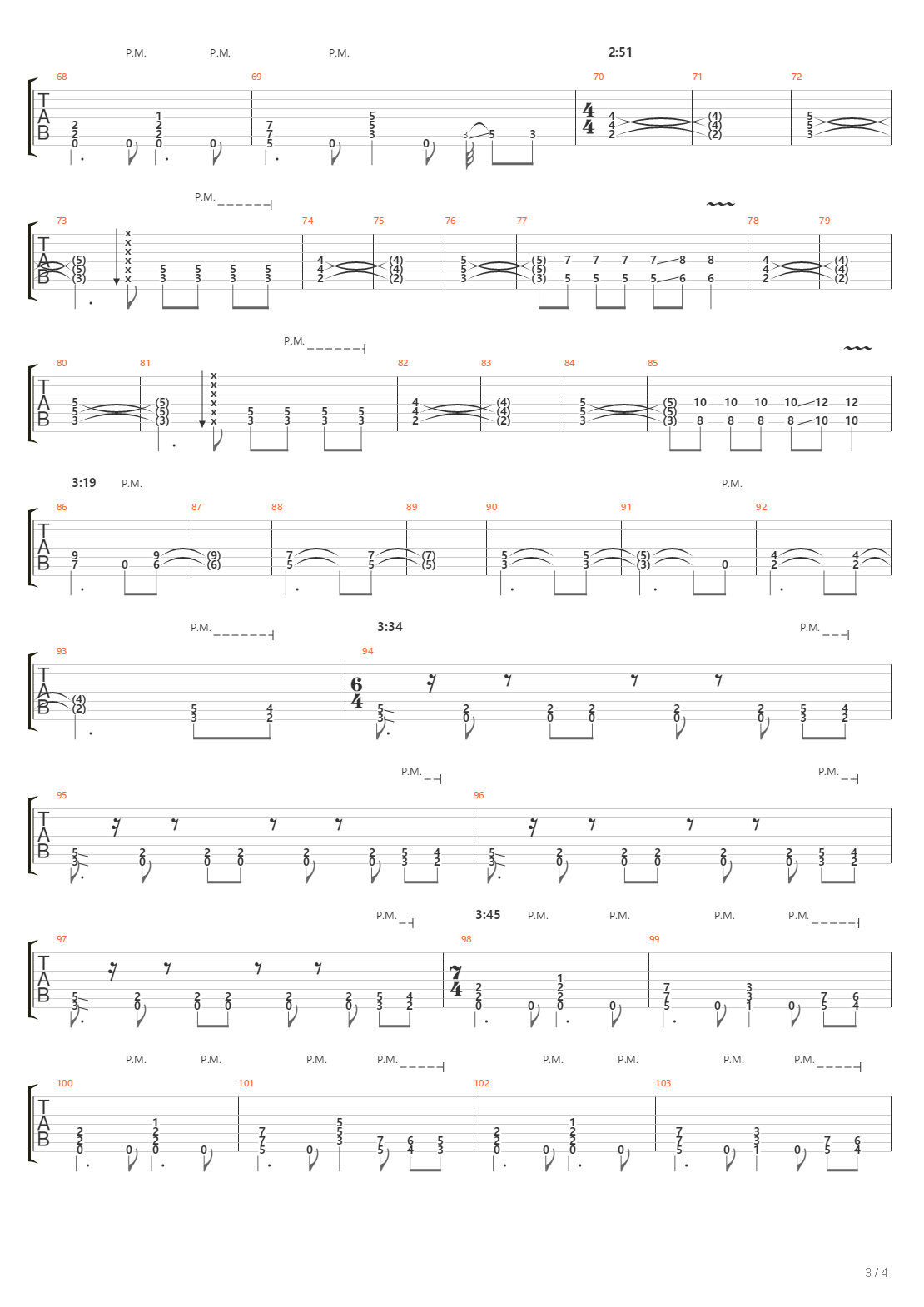 The Day You Built The Wall吉他谱