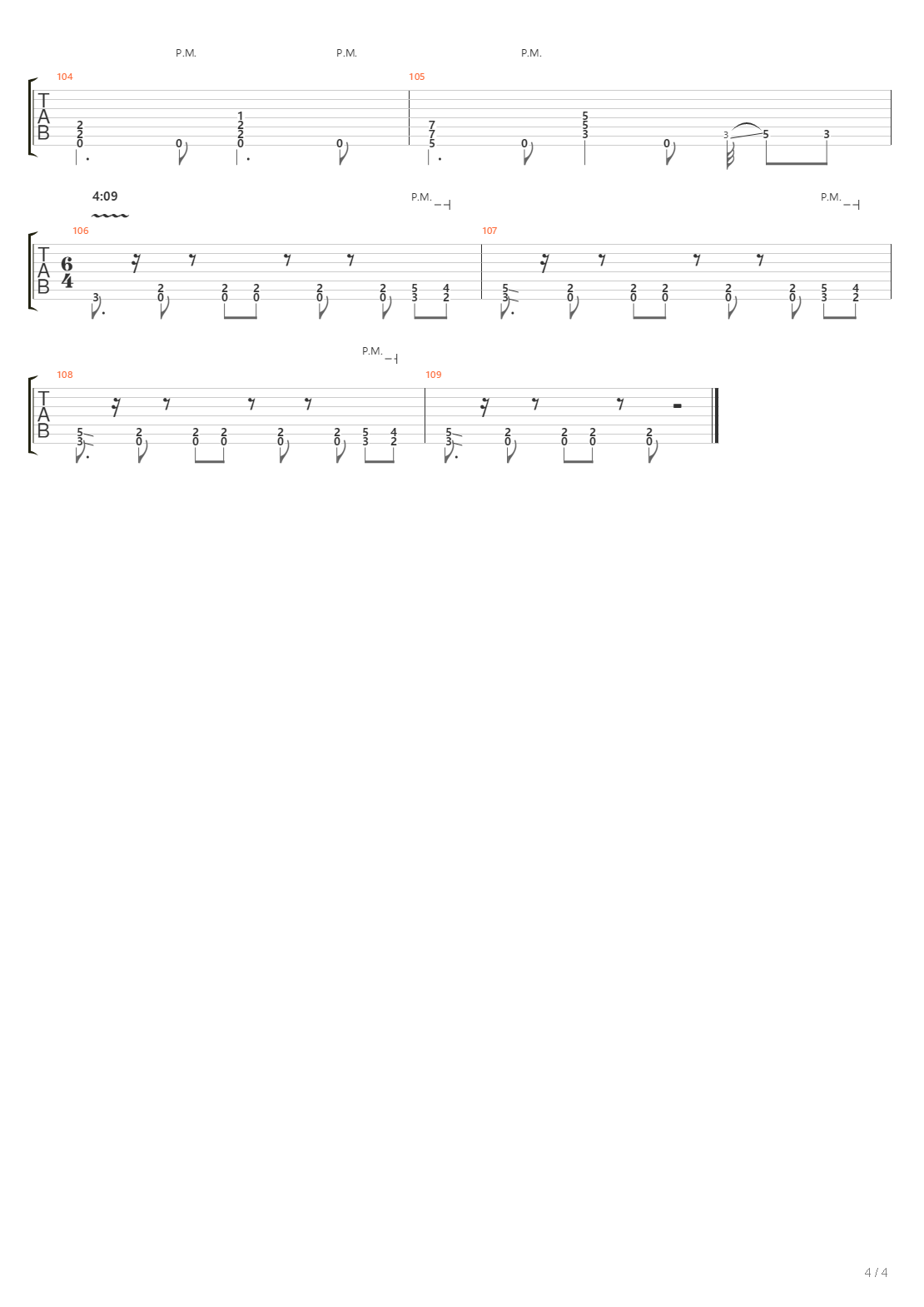 The Day You Built The Wall吉他谱