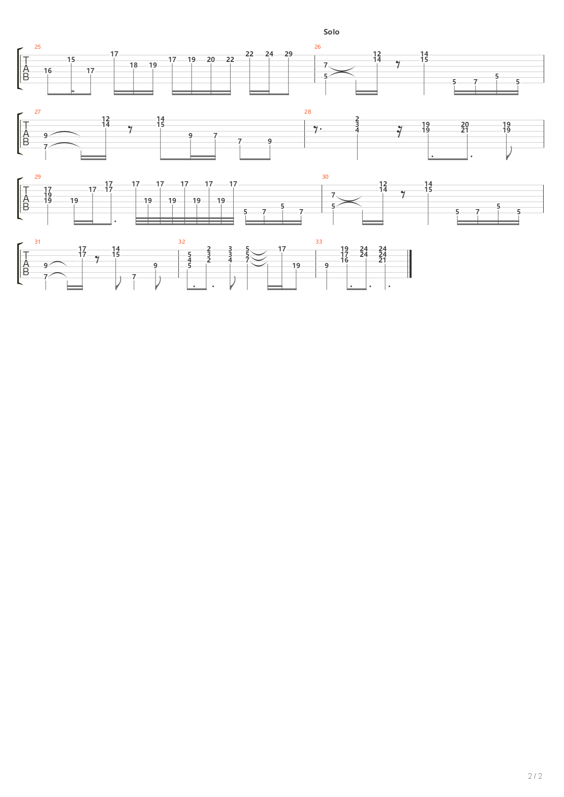 Oktobar Fest吉他谱