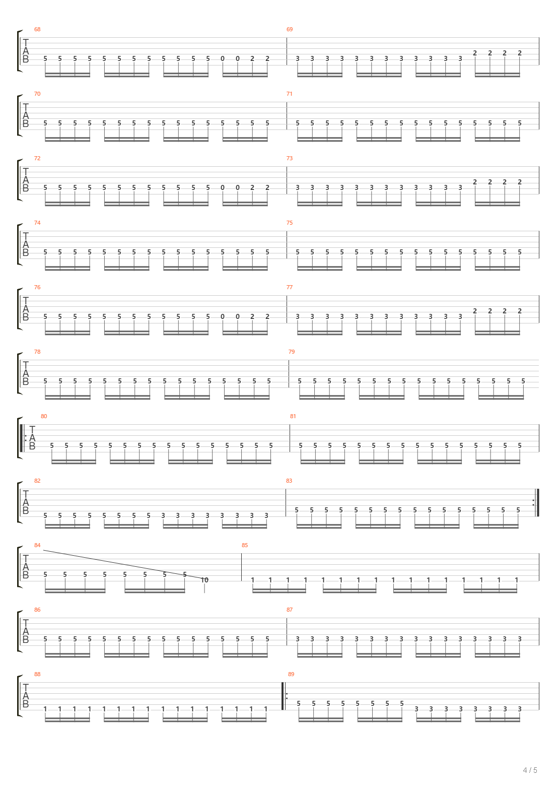 225吉他谱