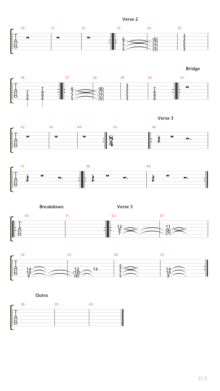 A Greater Chain Of Reasoning吉他谱