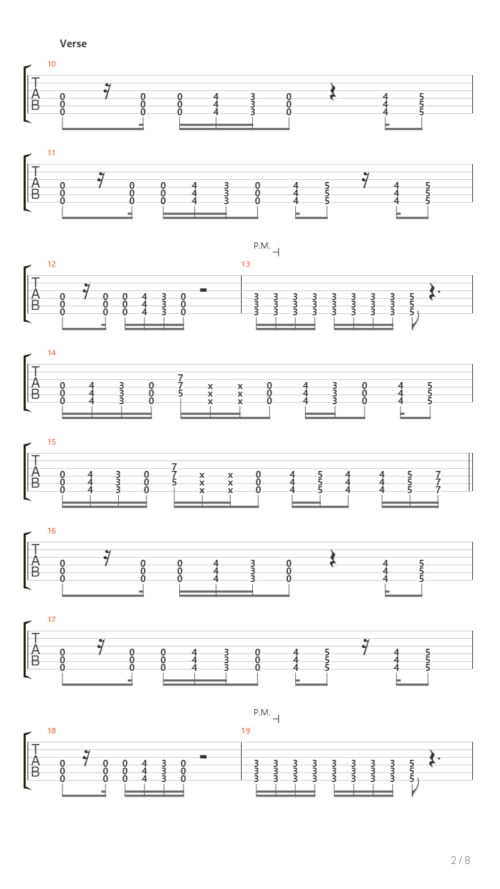 Slow Motion吉他谱