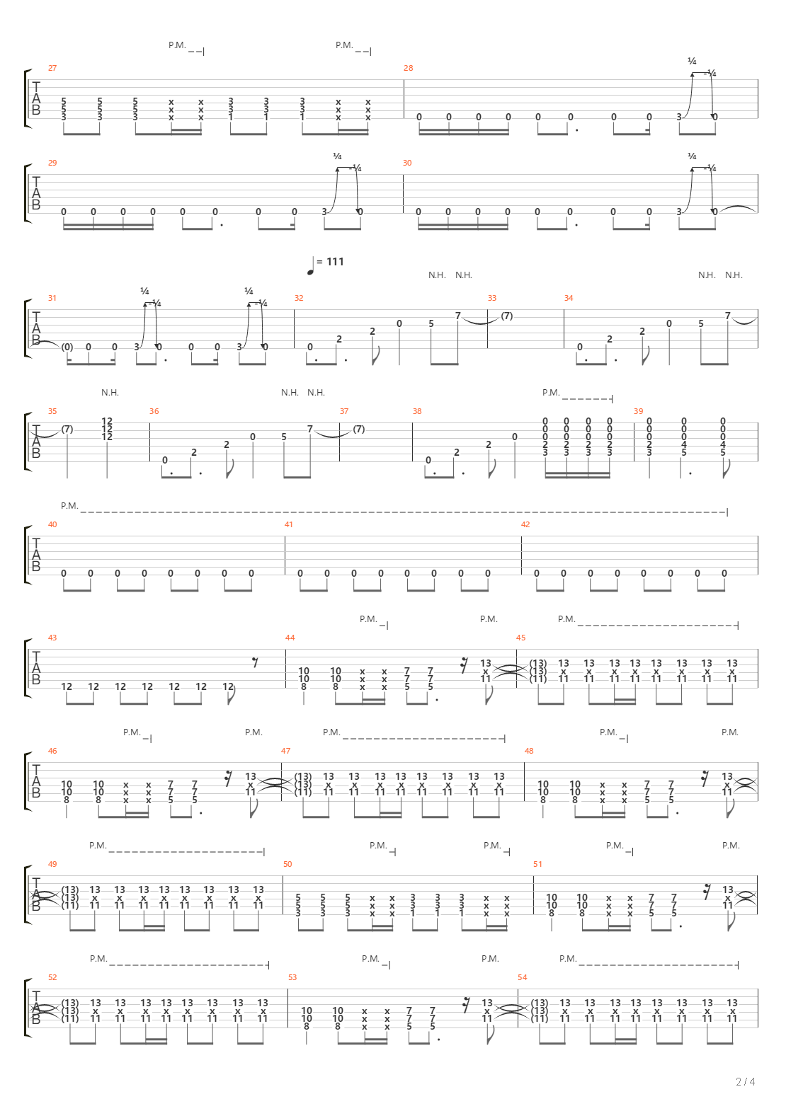 Nimrod吉他谱