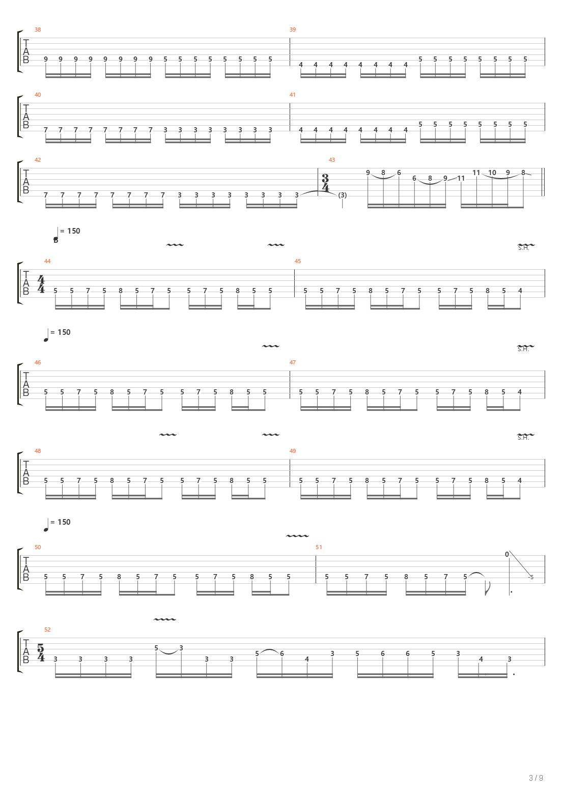 Andromeda Strain吉他谱