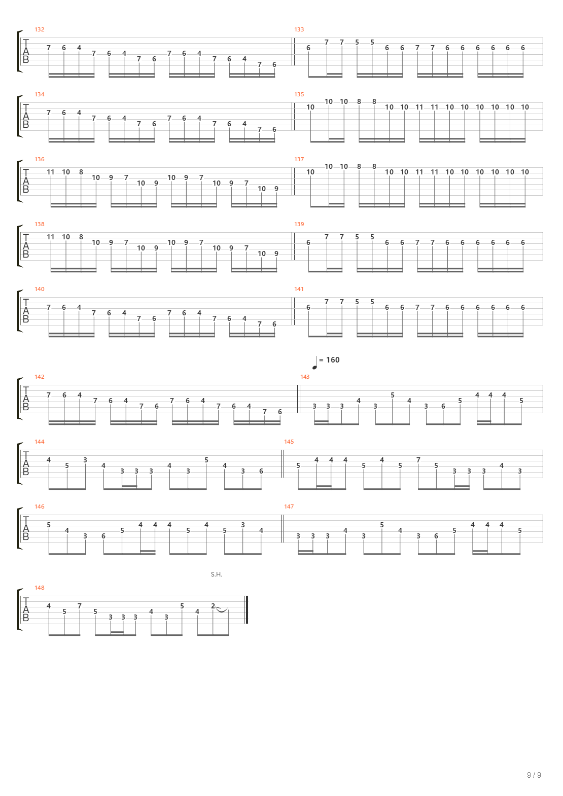 Andromeda Strain吉他谱