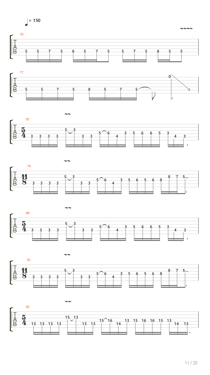 Andromeda Strain吉他谱