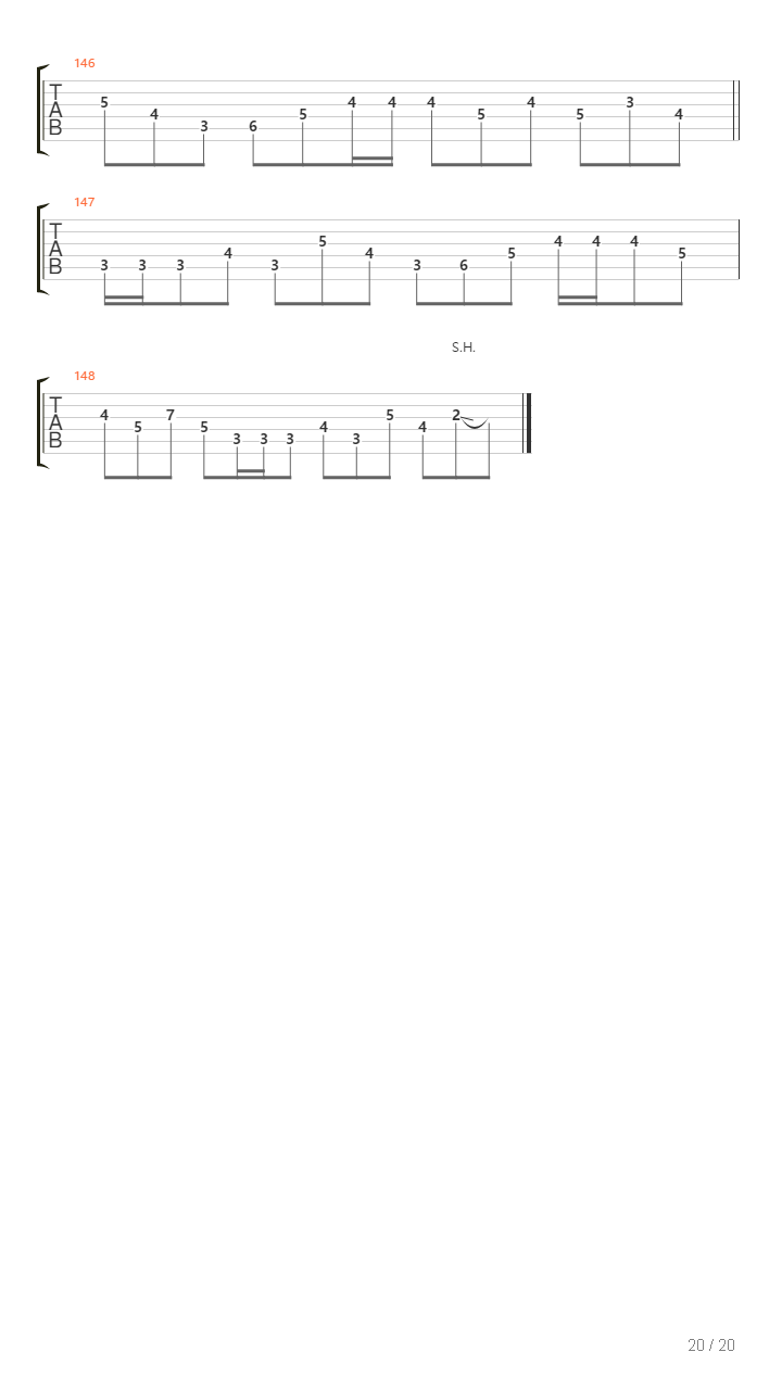 Andromeda Strain吉他谱