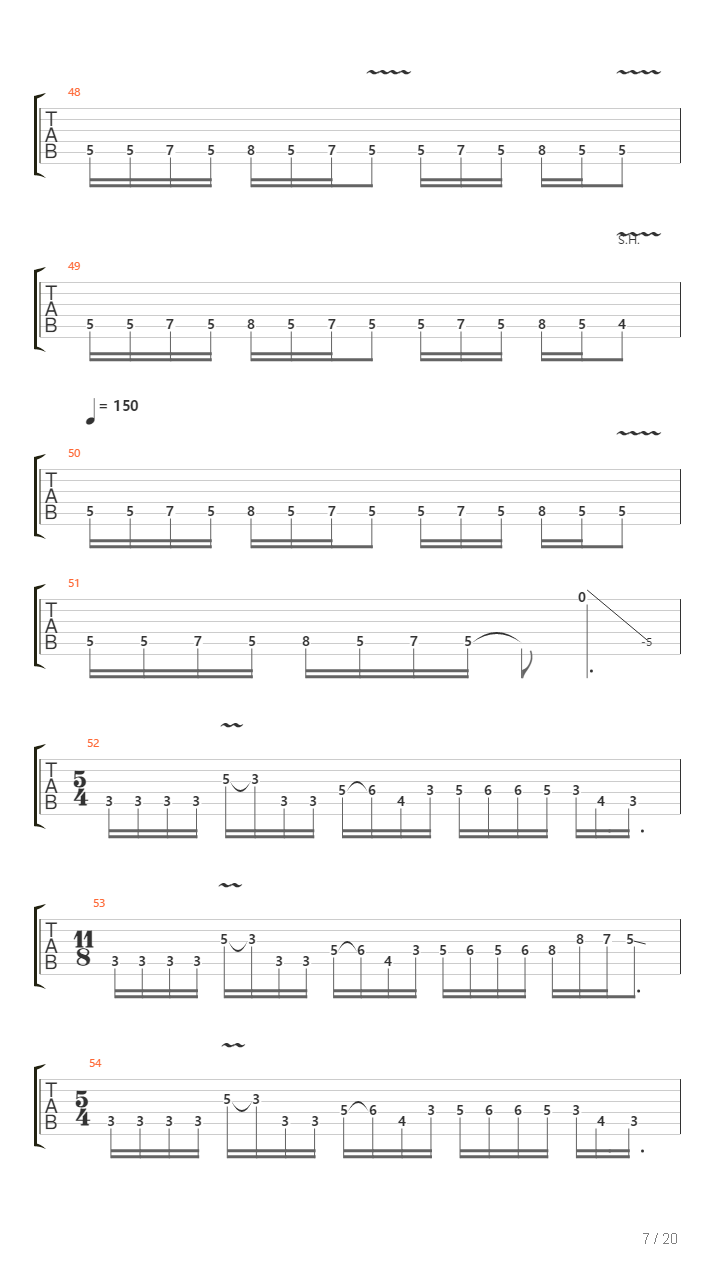 Andromeda Strain吉他谱