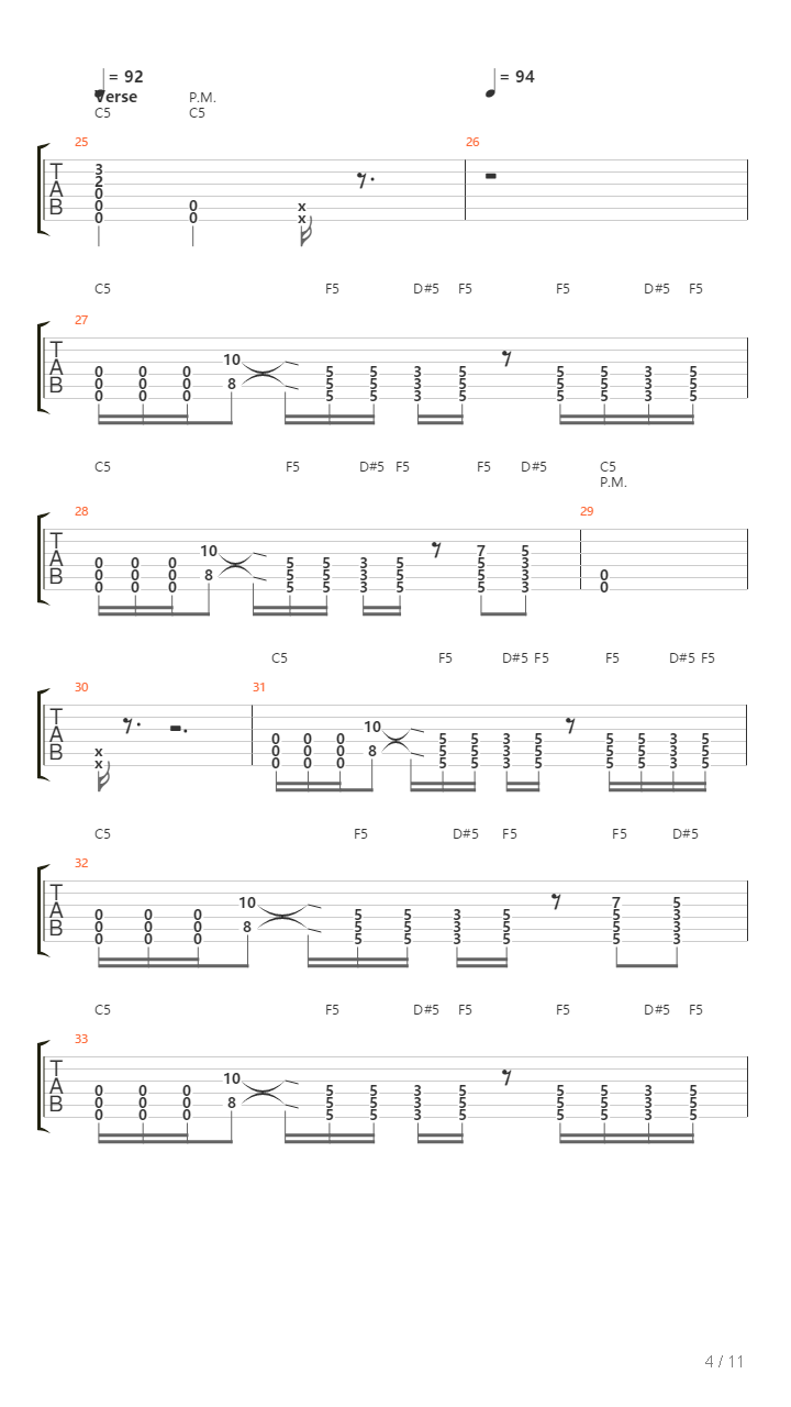 A Way Out吉他谱