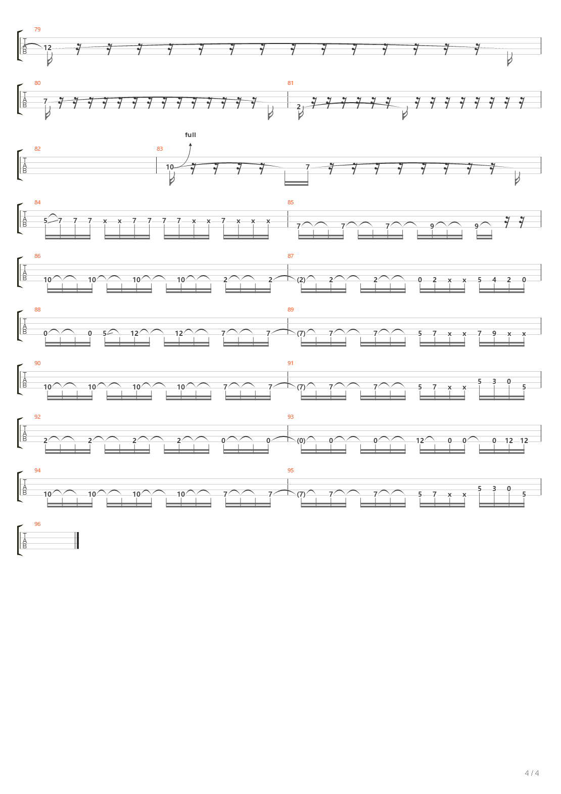 Enough吉他谱