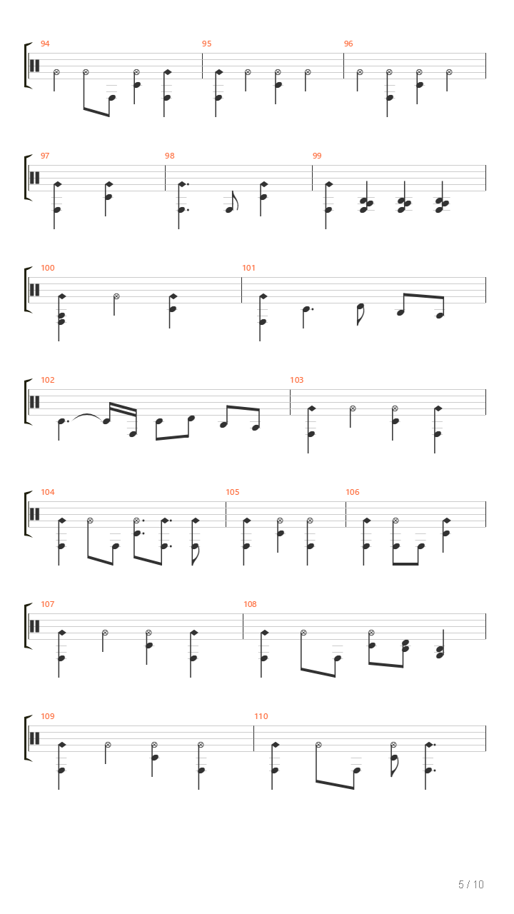 Han吉他谱
