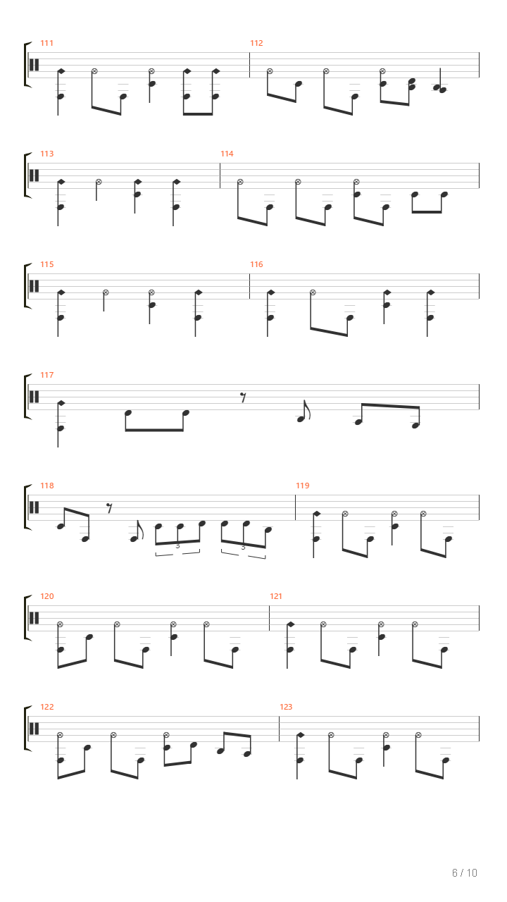 Han吉他谱