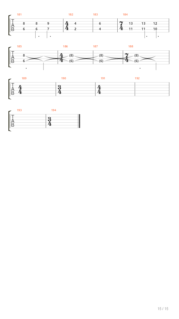 Alpha吉他谱