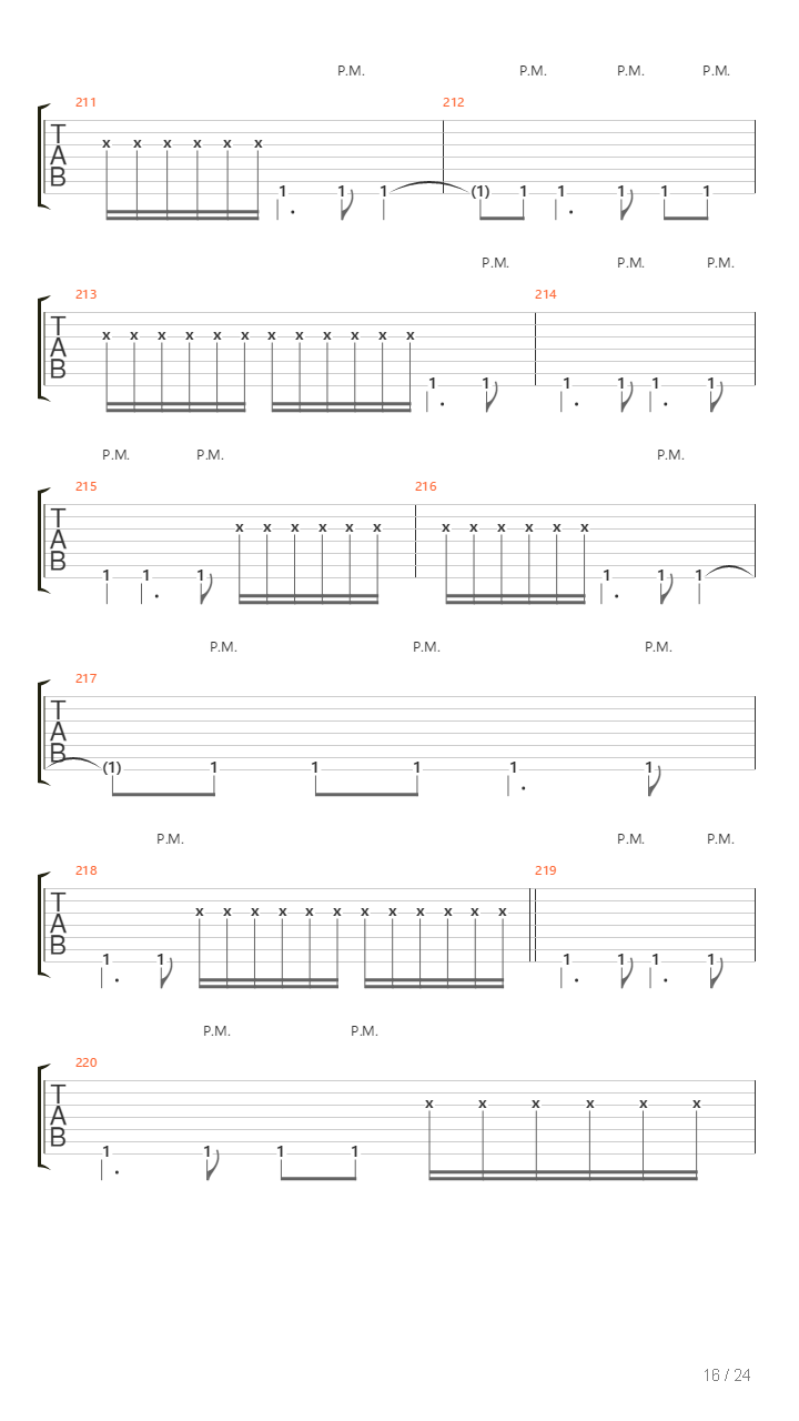 Masamune吉他谱