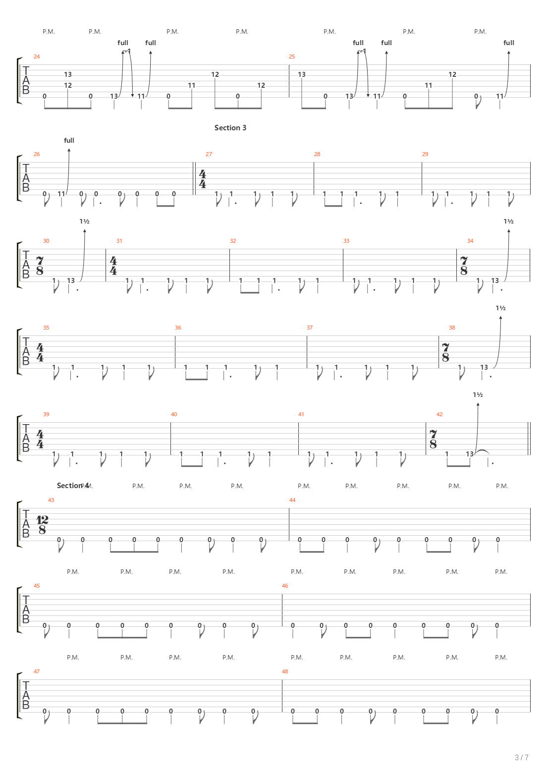 Mk Ultra吉他谱