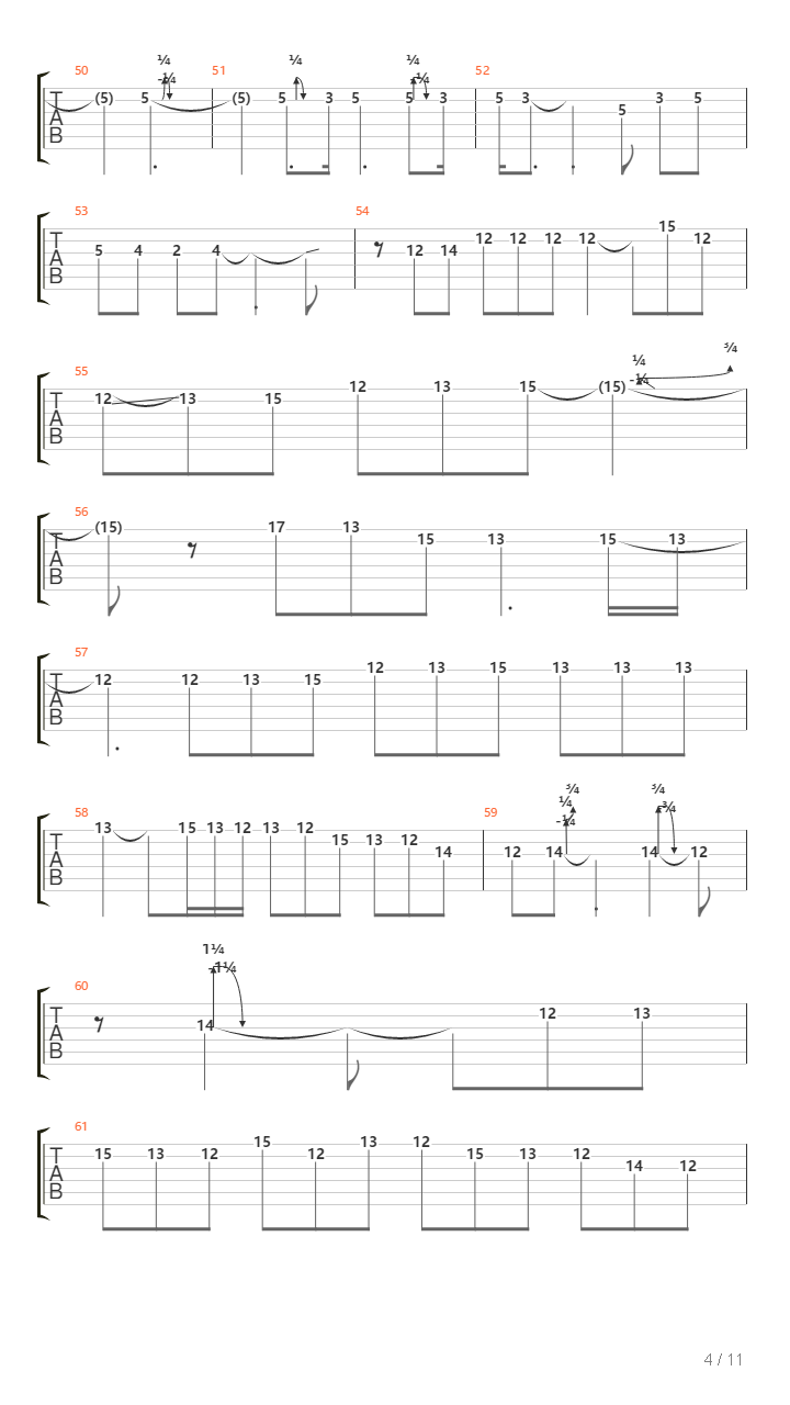 Lines On My Face吉他谱