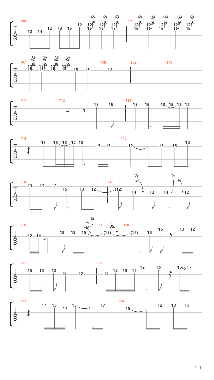 Lines On My Face吉他谱