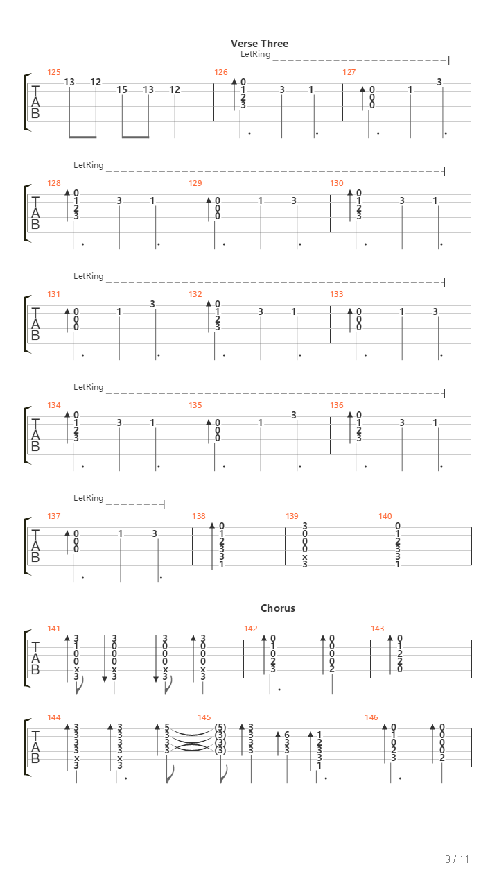 Lines On My Face吉他谱