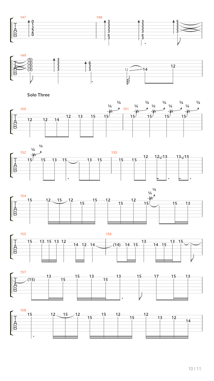 Lines On My Face吉他谱