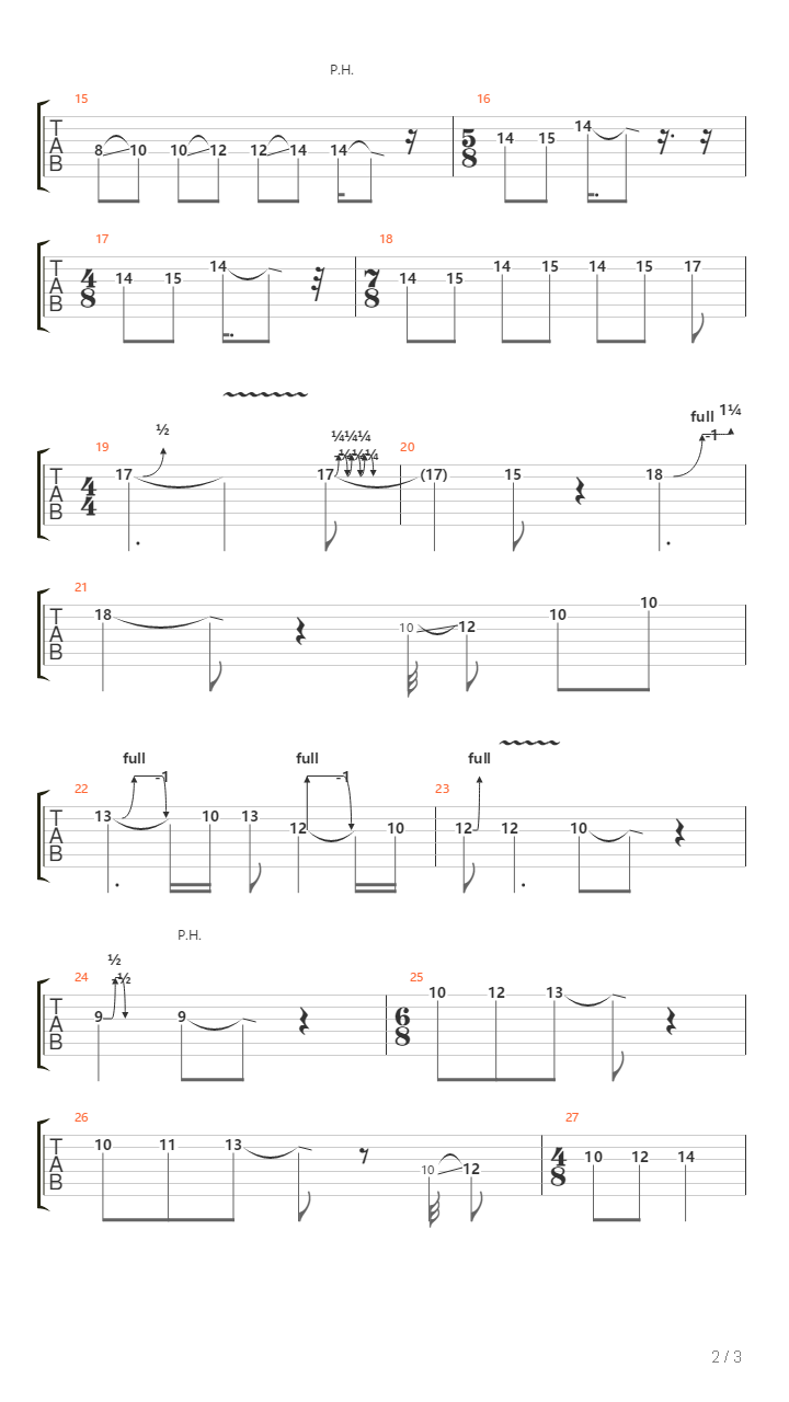 Delilik吉他谱