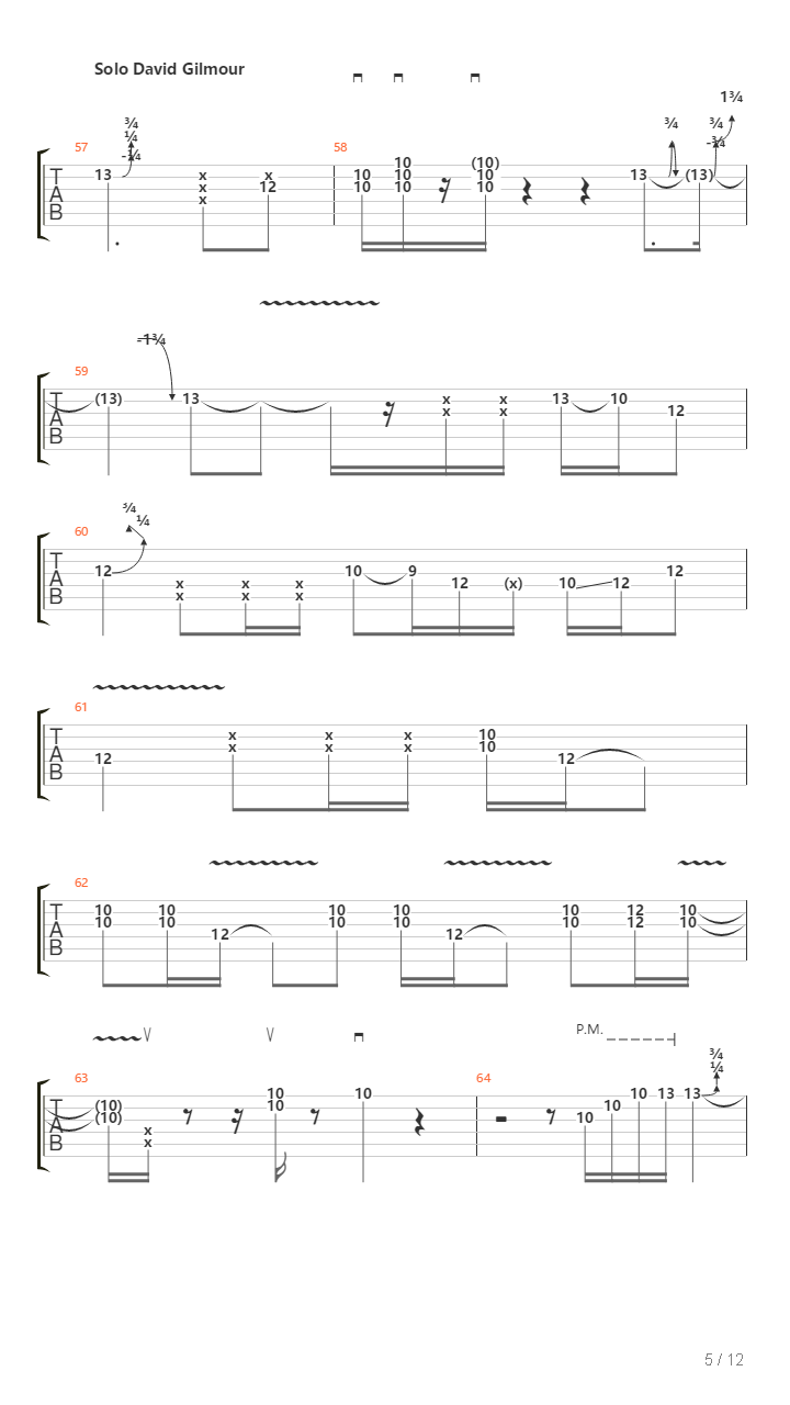 Another Brick In The Wall Part 2吉他谱