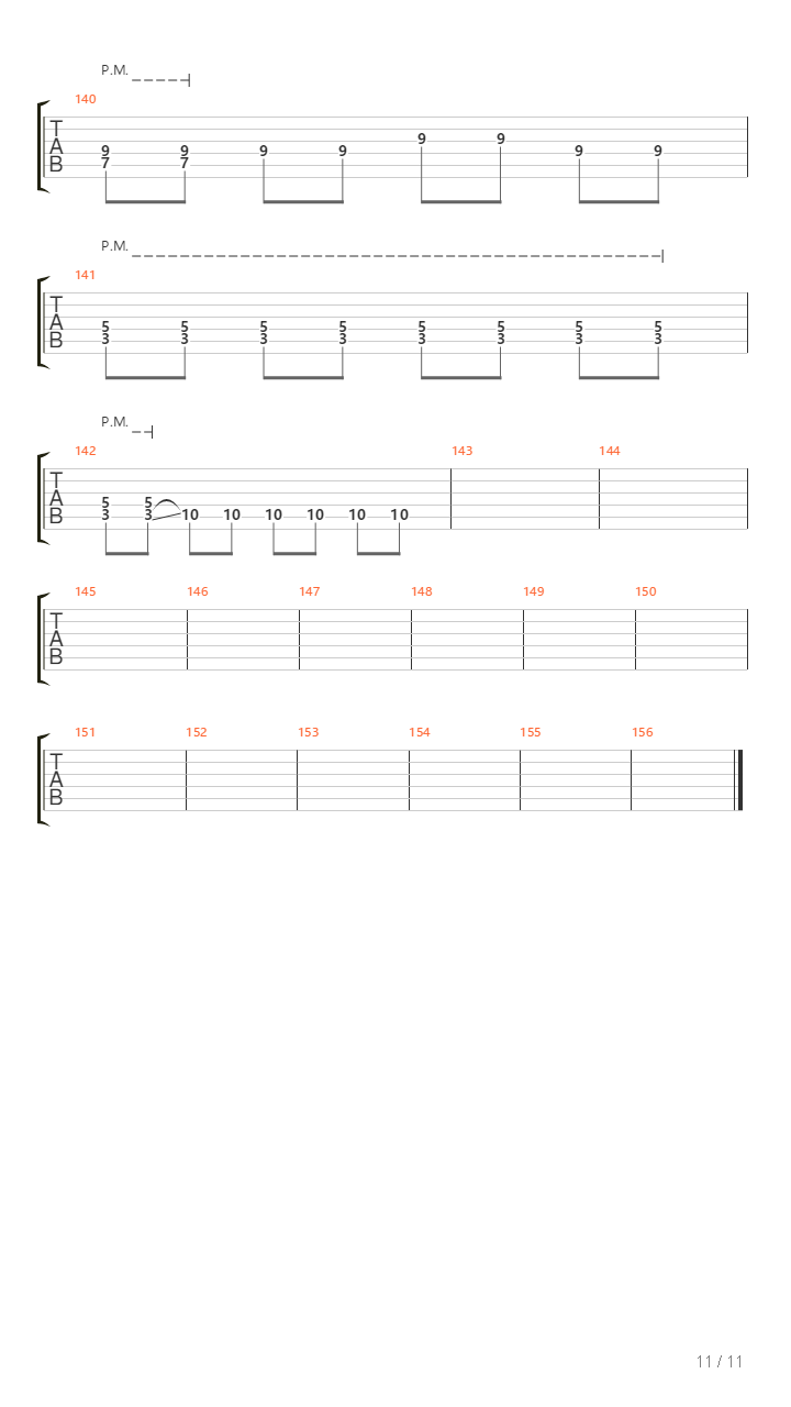 Pulsos吉他谱